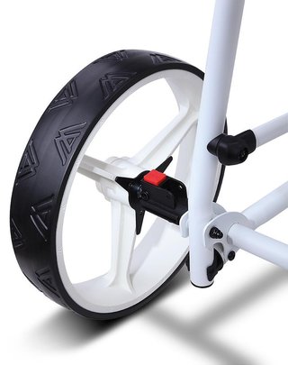 Big Max Autofold X2 carro de golf manual, blanco