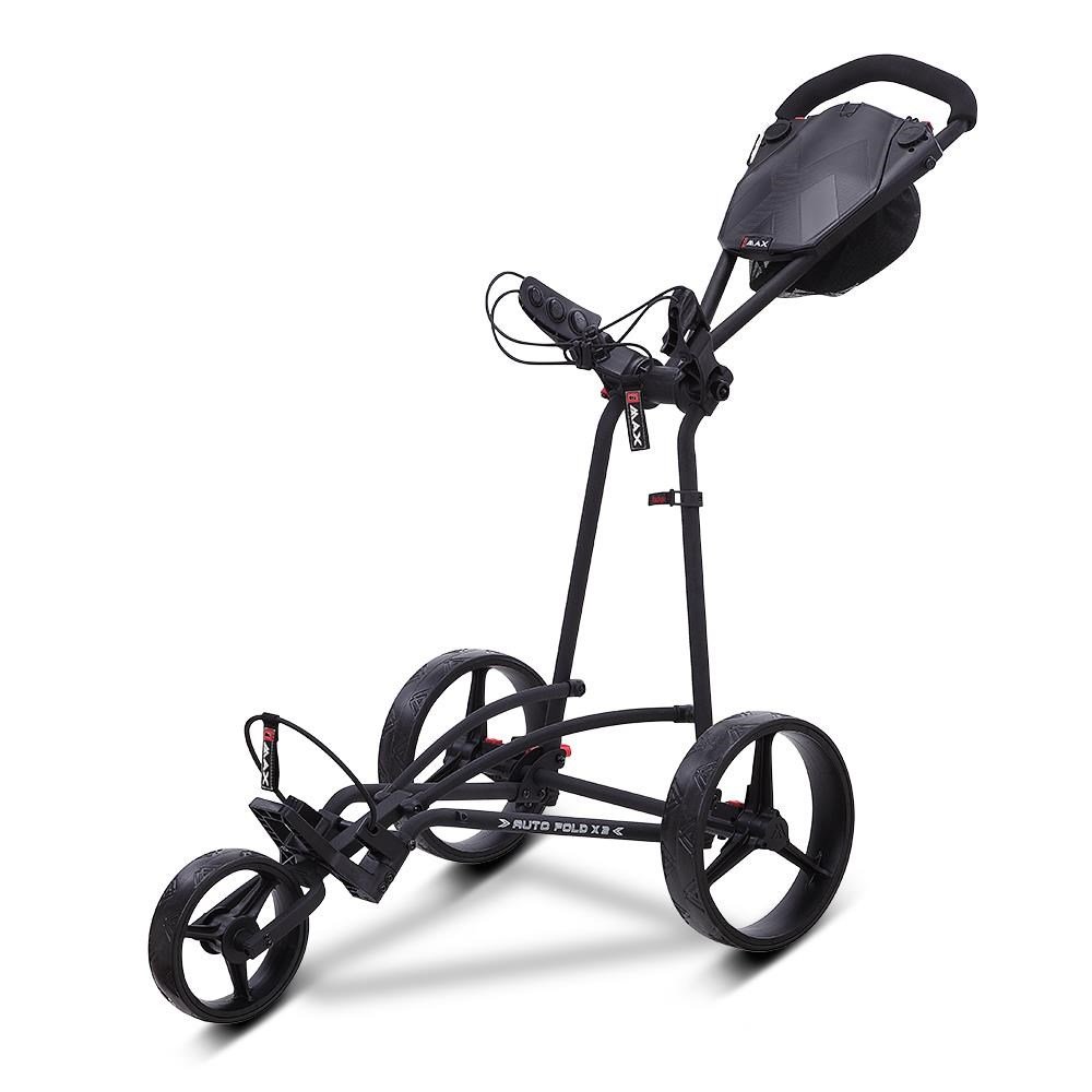 Big Max Autofold X2 carro manual de golf, negro