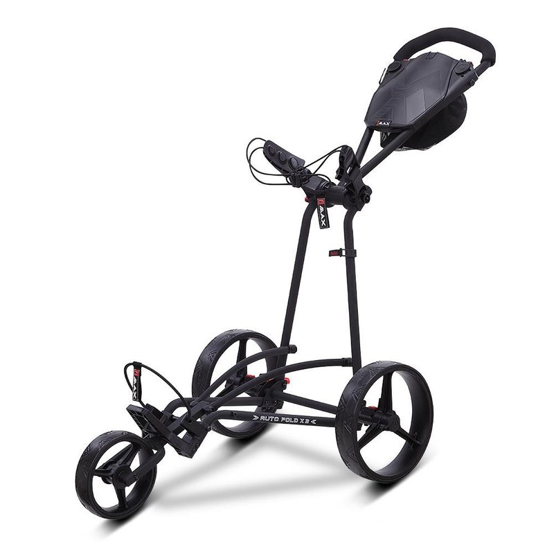 Big Max Autofold X2 carro manual de golf, negro