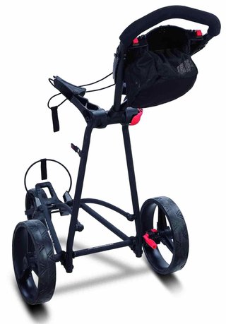 Big Max Autofold X2 carro manual de golf, negro