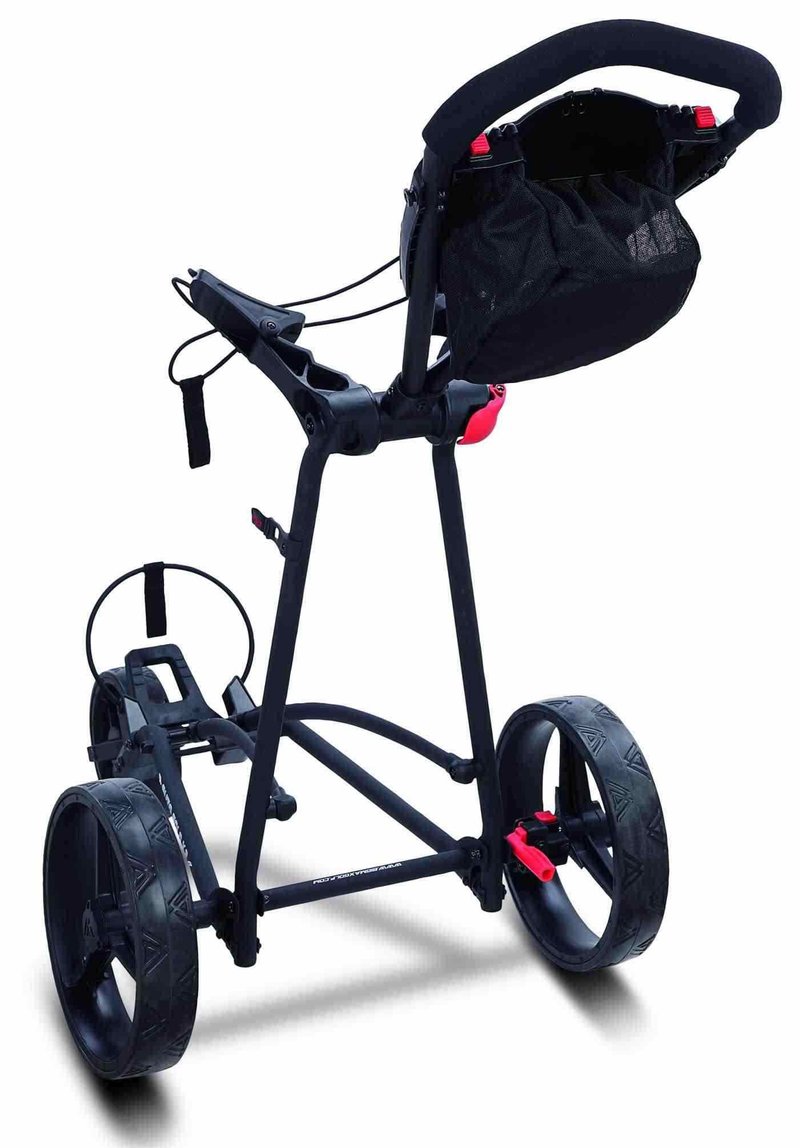 Big Max Autofold X2 carro manual de golf, negro