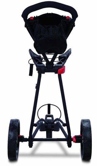 Big Max Autofold X2 carro manual de golf, negro
