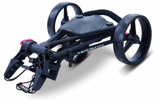 Big Max Autofold X2 carro manual de golf, negro