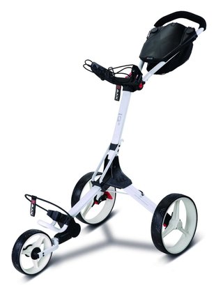 Big Max IQ2 carro de golf manual, blanco