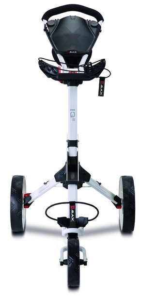 Big Max IQ2 carro de golf manual, blanco