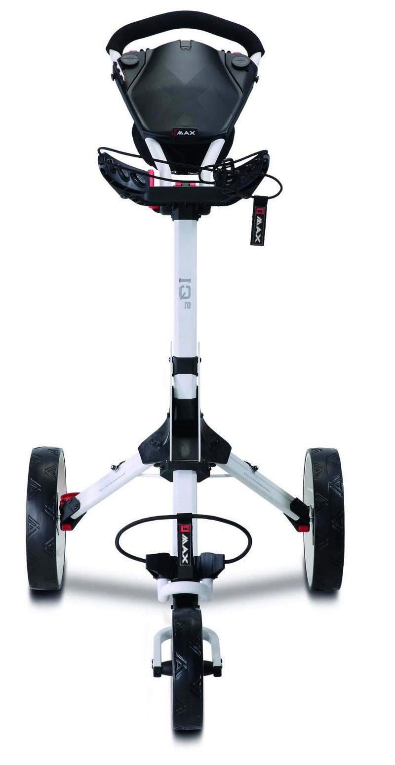 Big Max IQ2 carro de golf manual, blanco