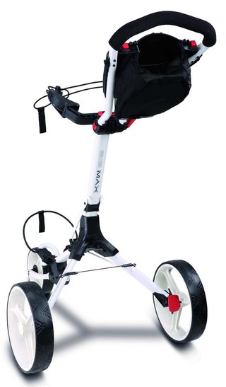 Big Max IQ2 carro de golf manual, blanco