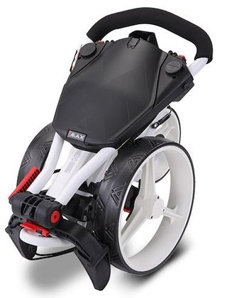 Big Max IQ2 carro de golf manual, blanco