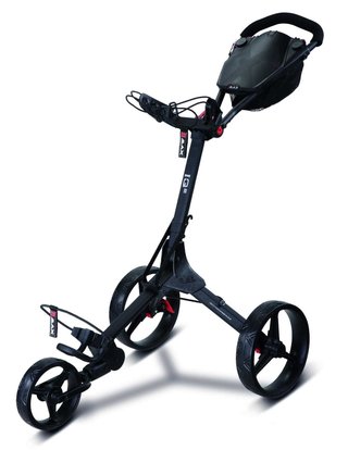 Big Max IQ2 carrito de golf manual, negro