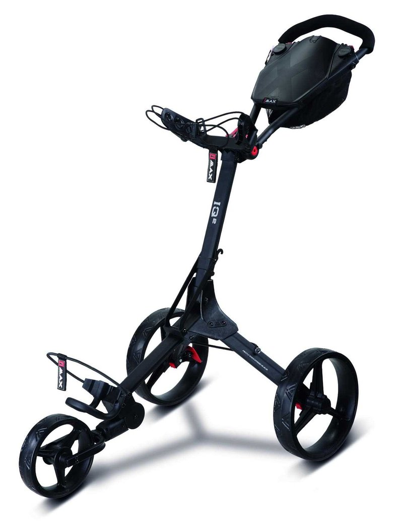 Big Max IQ2 carrito de golf manual, negro