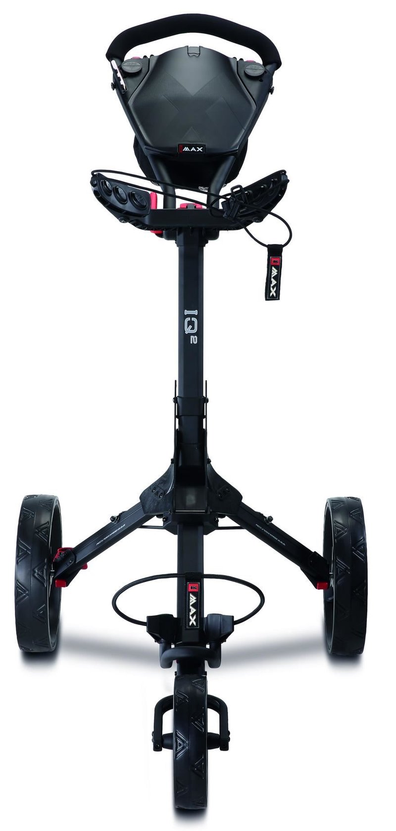 Big Max IQ2 carrito de golf manual, negro