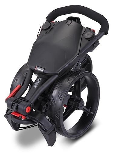 Big Max IQ2 carrito de golf manual, negro