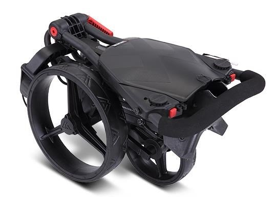 Big Max IQ2 carrito de golf manual, negro