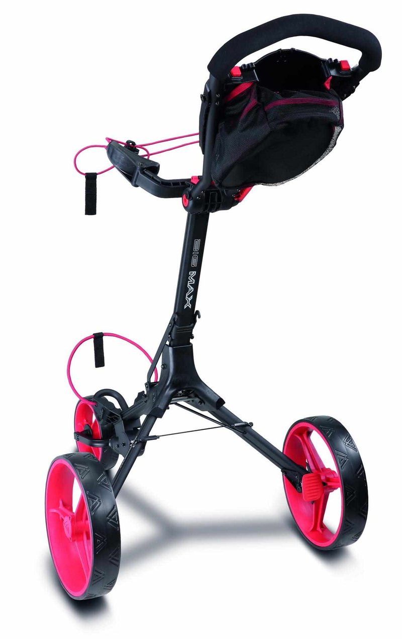 Big Max IQ2 carrito manual, phantom black-red