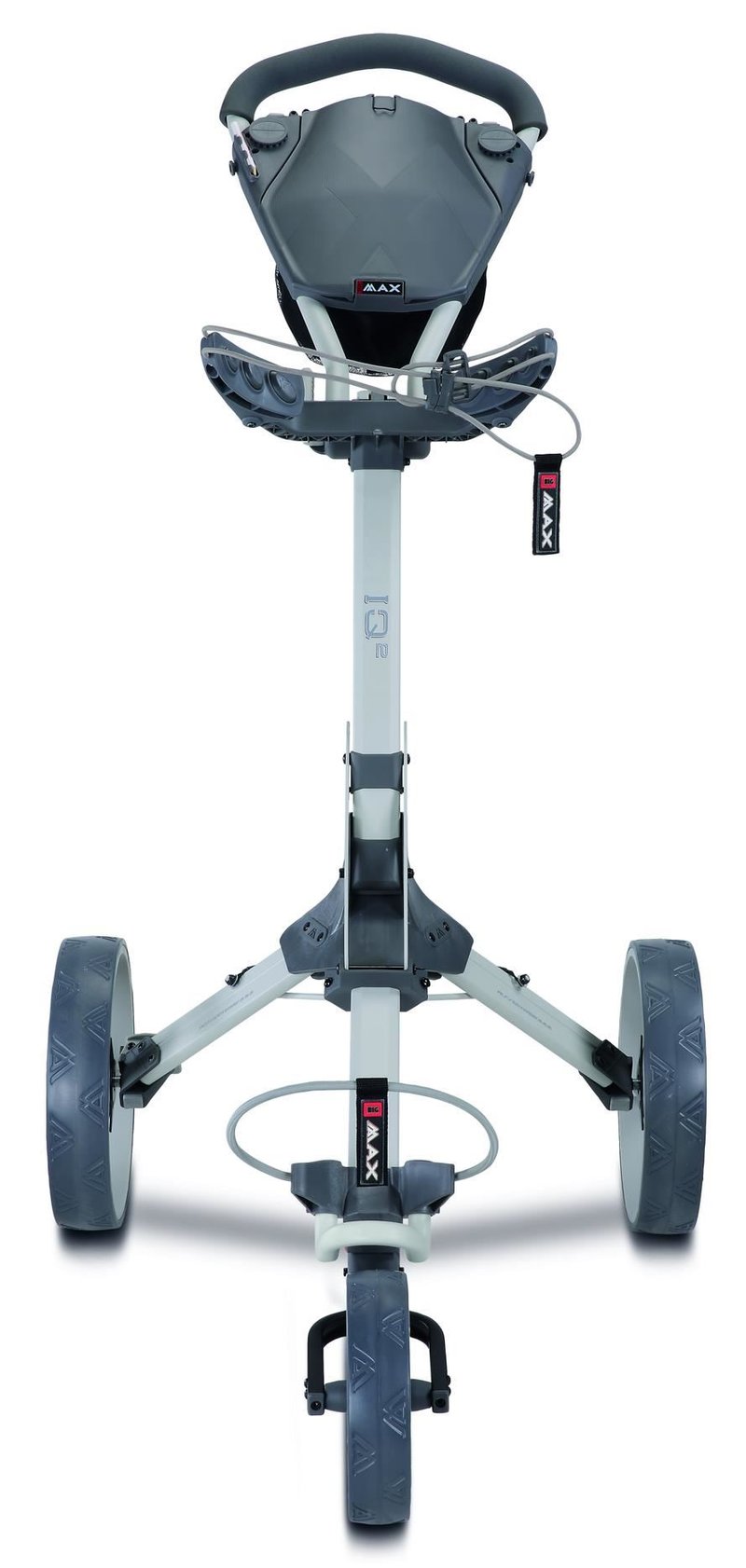 Big Max IQ2 carrito manual, gris-carbón