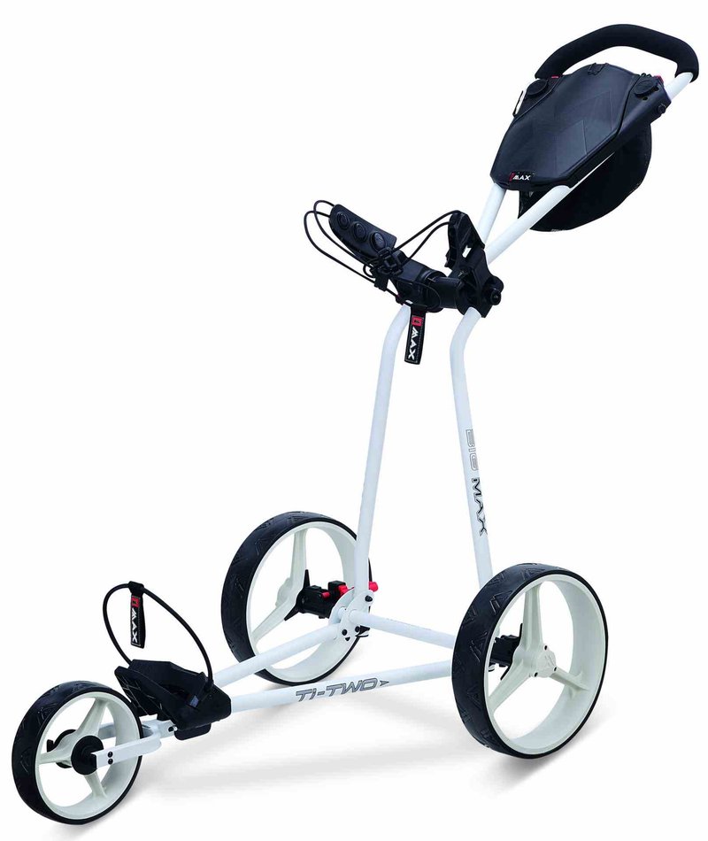 Big Max TI TWO carrito de golf manual, blanco