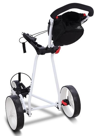 Big Max TI TWO carrito de golf manual, blanco