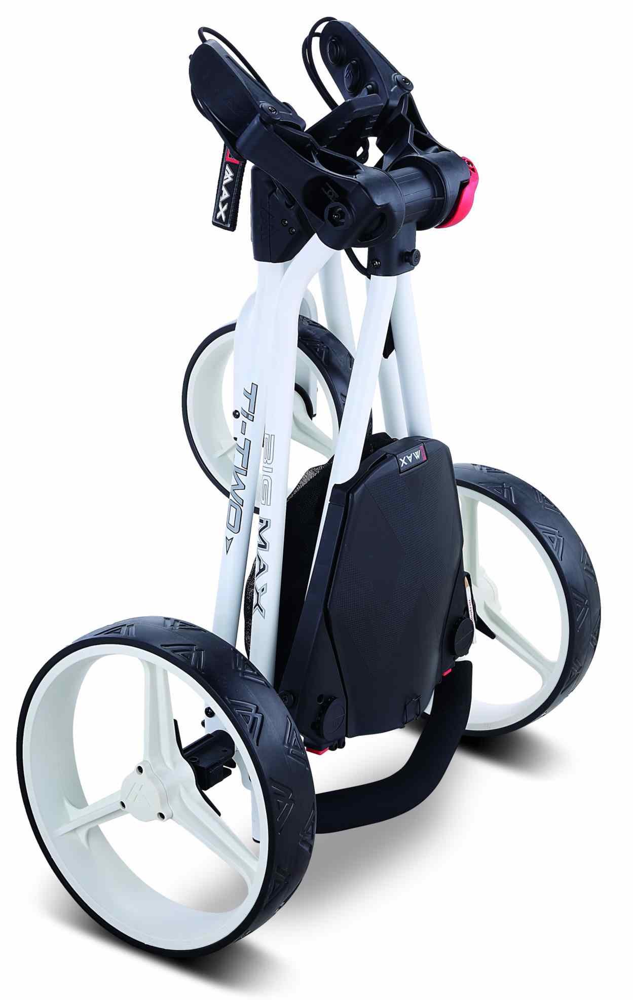 Big Max TI TWO carrito de golf manual, blanco