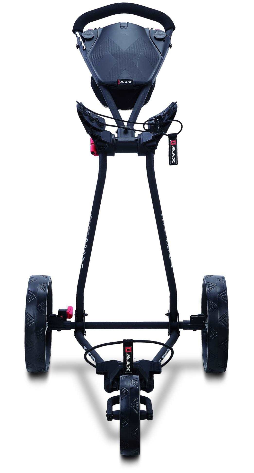 Big Max TI TWO carrito de golf manual, negro