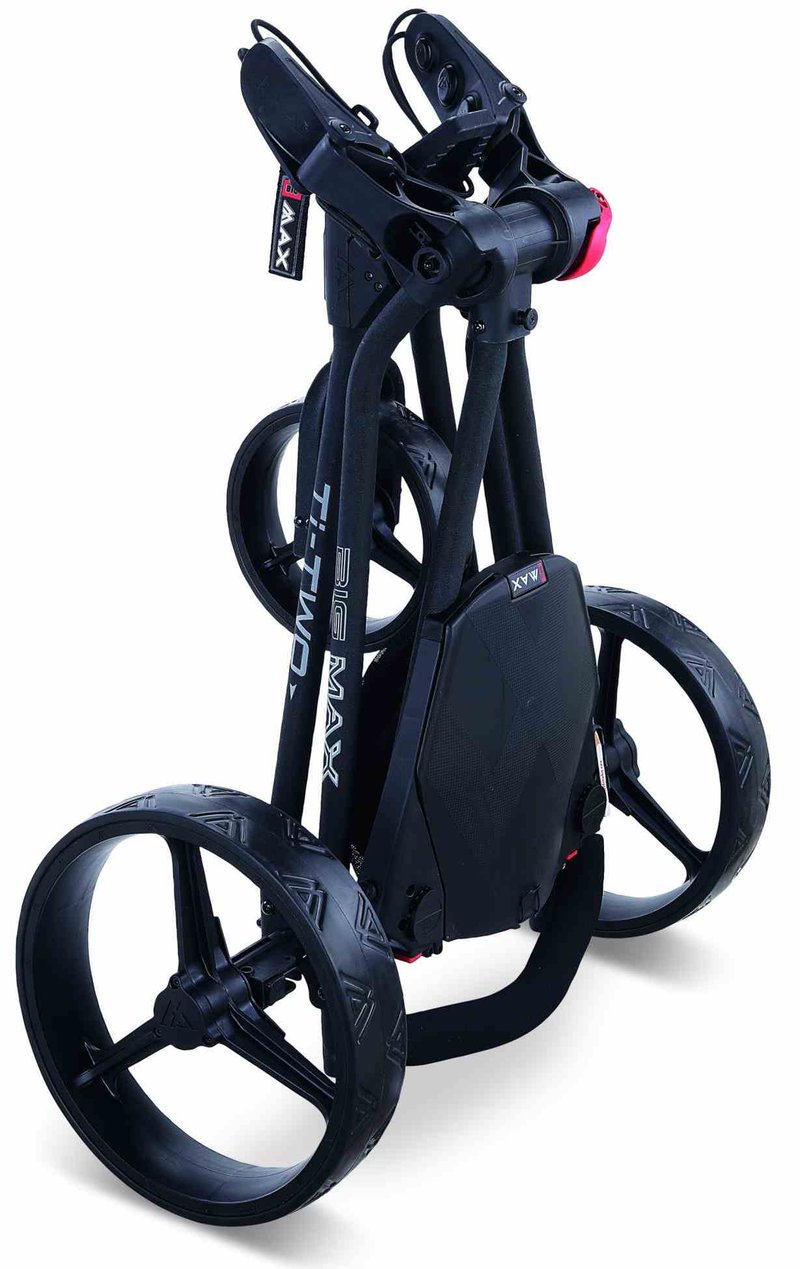 Big Max TI TWO carrito de golf manual, negro