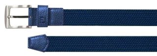 FootJoy Women's Braided cinturón de mujer, azul marino