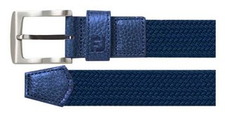 FootJoy Women's Braided cinturón de mujer, azul marino