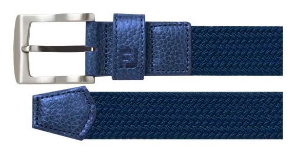 FootJoy Women's Braided cinturón de mujer, azul marino