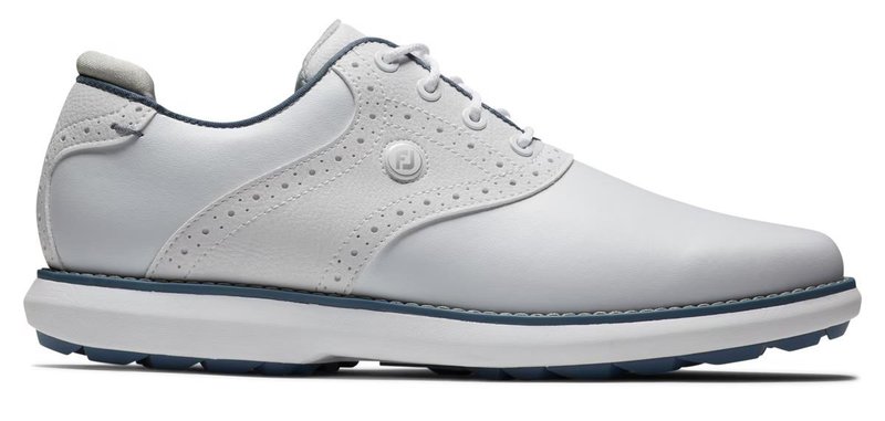 FootJoy FootJoy Traditions Spikeless zapatillas de golf para mujer, blancas