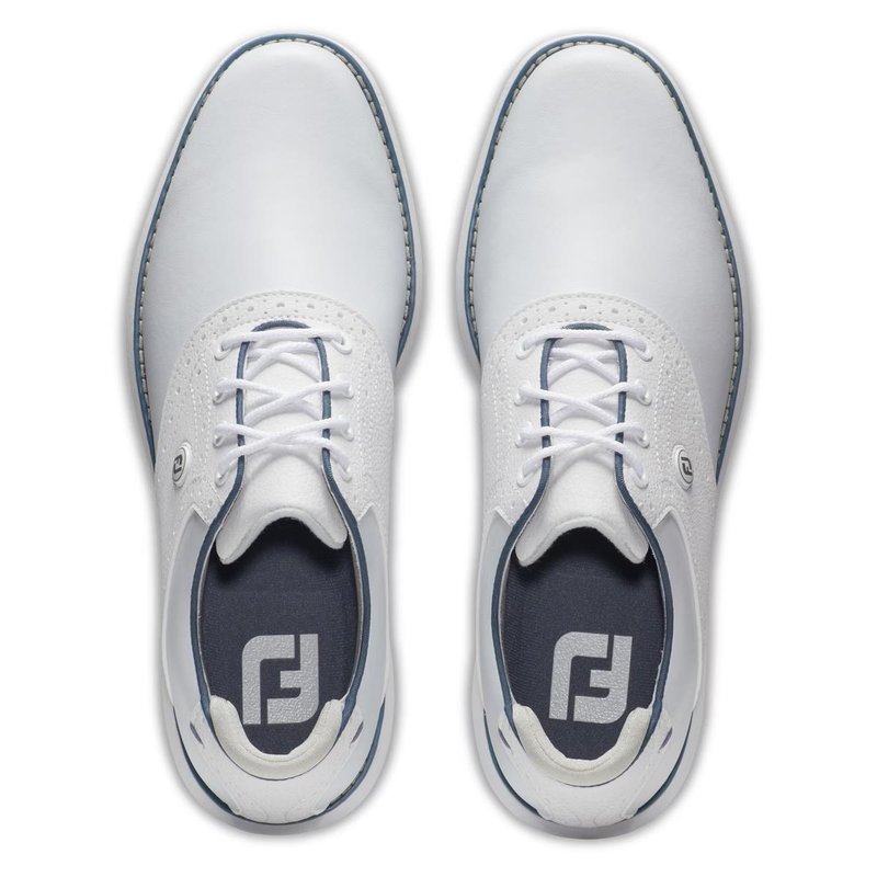 FootJoy FootJoy Traditions Spikeless zapatillas de golf para mujer, blancas