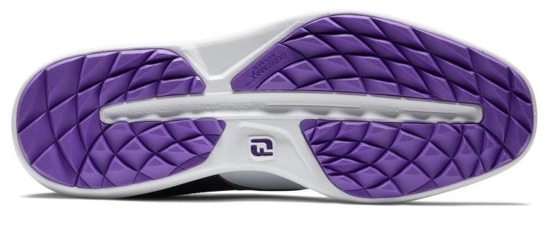FootJoy FootJoy Traditions Spikeless zapatos de golf para mujer, blanco/marino