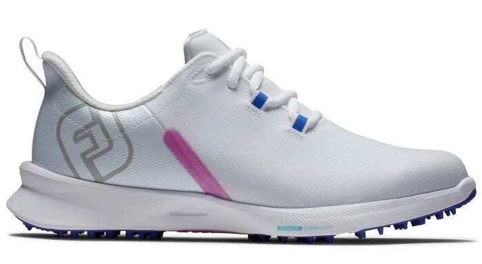 FootJoy Fuel Sport zapatos de golf para mujer, blanco/rosa
