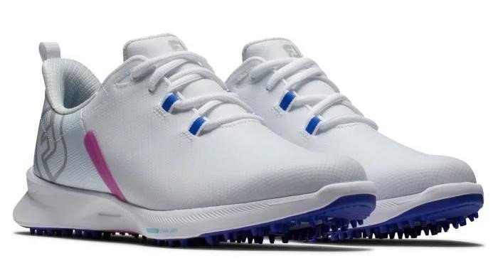 FootJoy Fuel Sport zapatos de golf para mujer, blanco/rosa