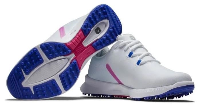 FootJoy Fuel Sport zapatos de golf para mujer, blanco/rosa