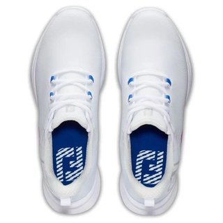 FootJoy Fuel Sport zapatos de golf para mujer, blanco/rosa