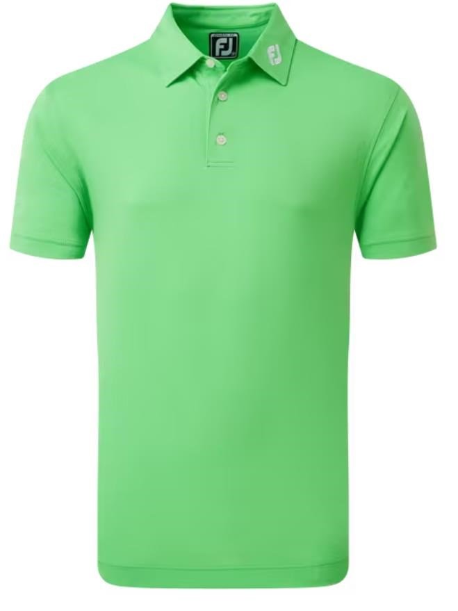 FootJoy Stretch Pique Solid polo de hombre, verde