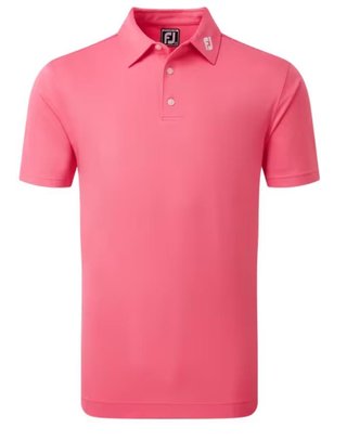 FootJoy Stretch Pique Solid polo de hombre, sandía