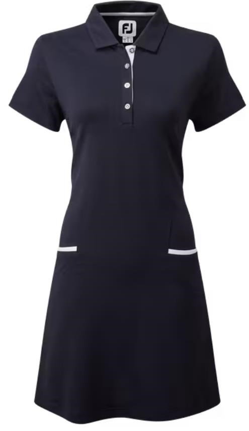FootJoy Golf ladies dress 2023 vestido de mujer, navy/white