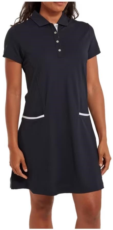 FootJoy Golf ladies dress 2023 vestido de mujer, navy/white