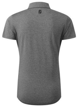 FootJoy Heather Self-Collar Lisle polo de mujer, negro