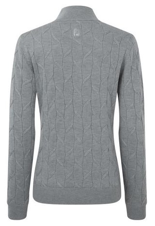 FootJoy Full-Zip Lined sudadera de mujer, gris