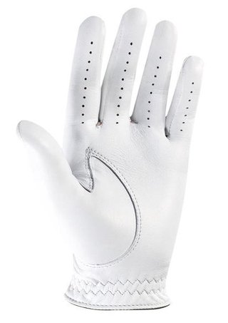 Footjoy FootJoy StaSof Cadet guante de golf para hombre, blanco