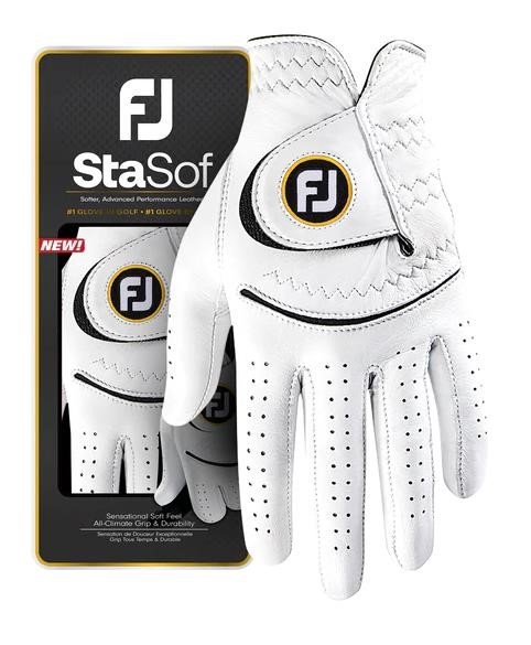 FootJoy StaSof guante de golf para mujer, blanco