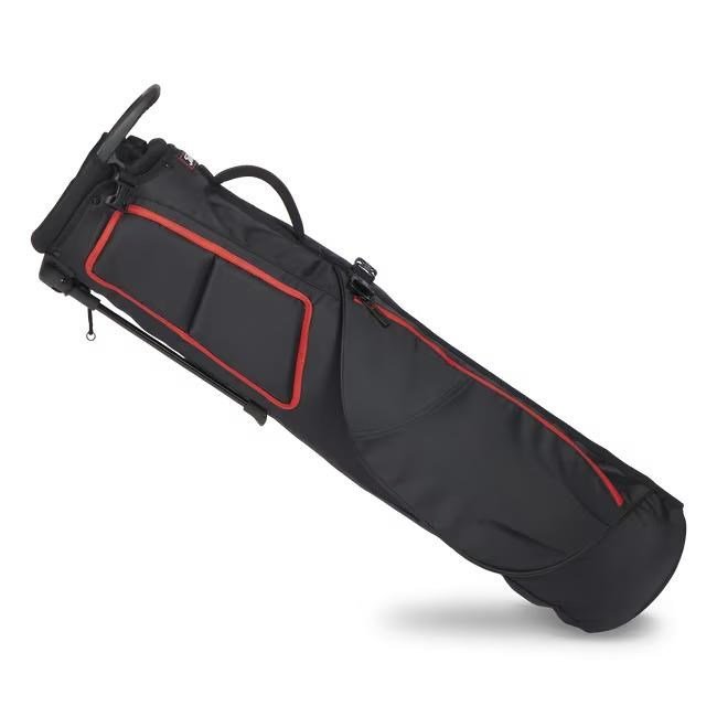 Titleist Premium carry bag bolsa, negro/negro/rojo