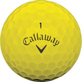 Callaway Warbird 2.0 pelotas de golf, amarillas