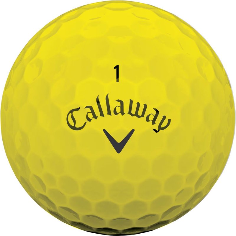 Callaway Warbird 2.0 pelotas de golf, amarillas