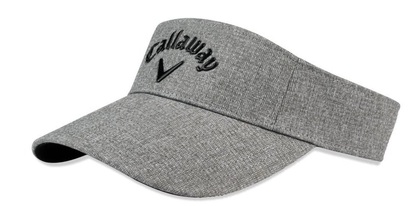 Callaway Liquid Metal visera, heather grey/black