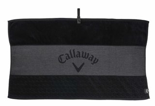 Callaway Tour toalla de golf 35"x20" (89x51cm), negra