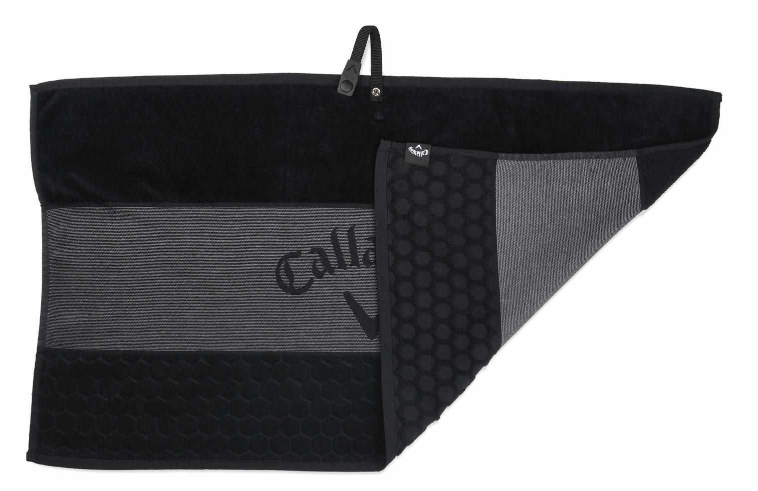 Callaway Tour toalla de golf 35"x20" (89x51cm), negra