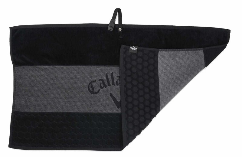 Callaway Tour toalla de golf 35"x20" (89x51cm), negra