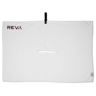 Callaway Reva Outperform toalla de golf 30"x20" (76x50cm), blanca